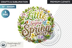 Bloom &amp; Bright Spring Quotes for Sublimation and POD Product Image 1