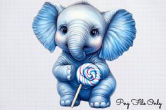 Lollipop Animals Clipart PNG Product Image 1