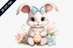 Easter Bunny Sublimation - Bunny Sublimation Design Product Image 1