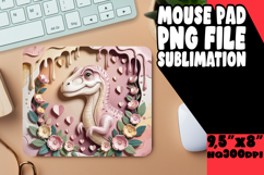 JOYFUL MOUSE MAT ARTISTIC TOUCH, Cute Dino Product Image 1