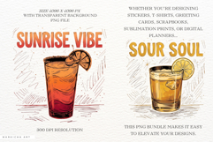 Summer Drinks PNG Clipart Product Image 2