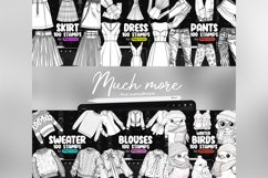 100 Procreate Pants Stamp Brushes Product Image 13