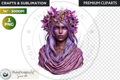 Fantasy Ruler Clipart PNG, Fantasy King &amp; Queen Portrait Product Image 1