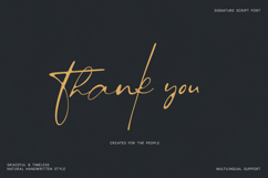 Glenquill Rounded Elegant Signature Script Font Product Image 12