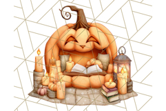 Halloween Fairy House Clipart PNG, Spooky Cottage Art Product Image 5