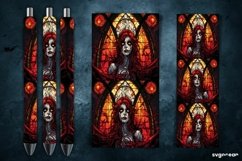 Halloween Monsters Pen Wrap | Stained Glass Sublimation Product Image 14