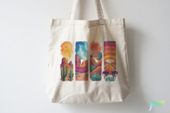 Summer 50 States Brushstroke USA Clipart Product Image 3