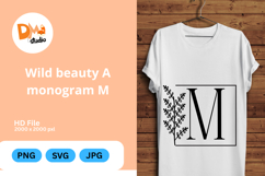 Wild Beauty Monogram Floral Product Image 1