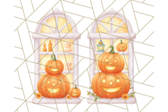 Halloween Costume Parade Clipart PNG with Monsters Clip Art Product Image 5