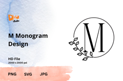 Monogram Design Product Image 1