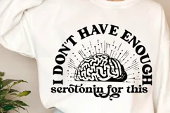 I Don't Have Enough SVG, Mental Health SVG Design Product Image 2