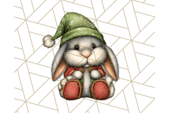 Christmas Animal Clipart, Festive Animals in Holiday Outfits Product Image 5