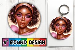 Enchanted Circle Keychain Magic, Love Girl Product Image 1