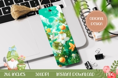Spring Flowers Bookmark, Cartoon Bookmark Design Product Image 1