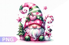 Christmas Gnome Sublimation, Clipart PNG Design Product Image 1