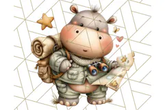 Zoo Animal Occupations PNG, Cute Career Clipart Product Image 5