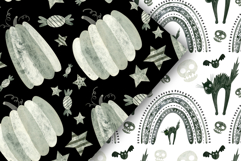 Halloween Clipart, Rainbows &amp; Patterns Product Image 13