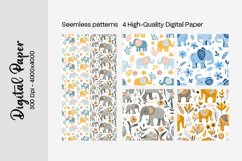 Nursery Boho digital paper Seamless backgrounds Product Image 1
