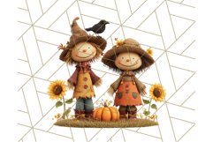 Scarecrow Festival Friends PNG Clipart Product Image 5