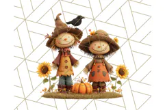 Scarecrow Festival Friends PNG Clipart Product Image 5