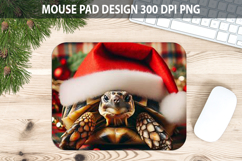 Christmas Kangaroo Pad Sublimation - Animal PNG Design Product Image 1