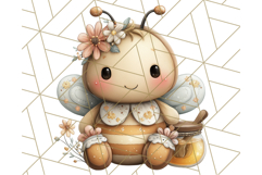 Cute Insects Clipart, Cartoon Bugs, Bug PNG Illustrations Product Image 5