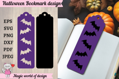 Halloween Bookmark SVG, Paper Cut Files Product Image 2