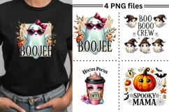 Halloween Quotes Printable, Boojee PNG for Sublimation Product Image 7