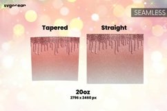 Glitter Tumbler Sublimation | Skinny 20 oz | Tapered Product Image 8