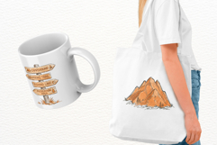 Whimsical Summer Camping PNG Clipart Product Image 3