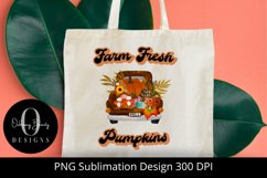 Farm Fresh Pumpkins|Retro Sublimation|Fall Sublimation PNG Product Image 11