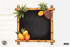 Summer Tropical Blank Signs Clipart Product Image 1