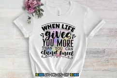 When life gives you more than you can stand kneel png Product Image 4