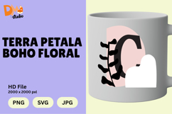 Terra Petala Boho Floral Monogram Product Image 1