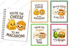 Food Pun Funny Valentine PNG Bundle, Valentine PNG Bundle Product Image 3