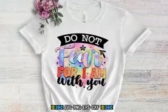 Do not fear for i am with you PNG Product Image 4