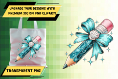 Fresh PNG Artwork for Tote Bag Designs , Back To School Product Image 1