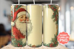 Santa Christmas Tumbler | Christmas Tumbler Wrap Product Image 1