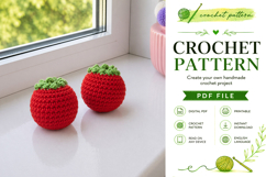 Crochet Vegetable Toys Pattern Bundle PDF Product Image 2