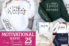 Motivational Front And SLeeve SVG Bundle Product Image 1