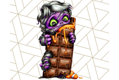 Haunted Treats Clipart PNG, Halloween Candy Art Product Image 5