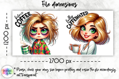 Sarcastic Coffee Mug Wrap | Both Side Funny Mug Wrap Product Image 2