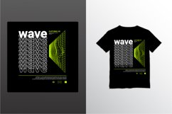Wave t-shirt design, suitable for screen printing Product Image 1