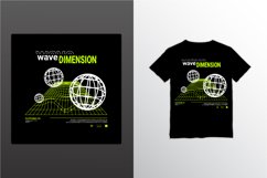 Dimension writing design, suitable for screen printing Product Image 1