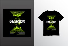 Dimension writing design, suitable for screen printing Product Image 1