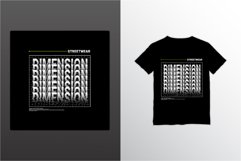 Dimension writing design, suitable for screen printing Product Image 1