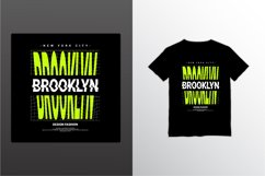 Brooklyn writing design, suitable for screen printing Product Image 1