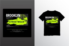 Brooklyn writing design, suitable for screen printing Product Image 1