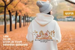 Autumn Floral Motivational Quotes Sublimation 13 Product Image 2
