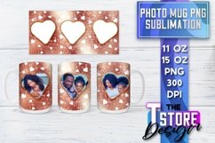 Photo Mug Sublimation PNG Design | Photo 11 oz |15 oz Mug S Product Image 1